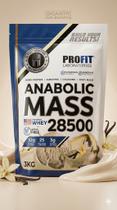 Profit Laboratórios Anabolic Mass 28500 Hipercalórico com Whey Creatina Vitaminas Ideal para Ganho de Massa SABOR:BAUNIL Profit Laboratórios Anabolic Mass 28500 Hipercalórico com Whey Creatina Vitaminas Ideal para Ganho de Massa SABOR:BAUNIL