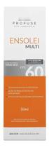 Profuse Ensolei Multi FPS 60: Protetor Solar Facial 50ml Toque Seco e Mate