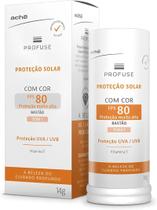 Profuse Protetor Solar Facial com Cor Bastão FPS 80 Tom 1 (14g)