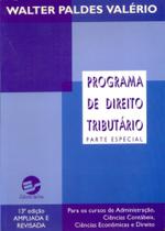 Programa de Direito Tributário - Sulina