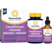 Programa de limpeza Renew Life CandiSmart Cleanse para adultos de 15 dias Programa de limpeza Renew Life CandiSmart Cleanse para adultos de 15 dias