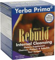 Programa de limpeza Yerba Prima Men's Rebuild, suprimento para 30 dias Programa de limpeza Yerba Prima Men's Rebuild, suprimento para 30 dias