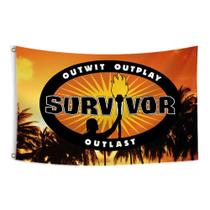 Programa de TV Tapestry Survivor inspirado 100% poliéster 100x150cm Programa de TV Tapestry Survivor inspirado 100% poliéster 100x150cm