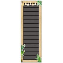 Programação diária Pocket Chart Tevxj Eucalyptus para sala de aula