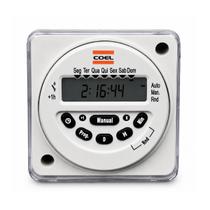 Programador de Horário Timer Externo 20 Programas 100 à 240Vca RTSTL-20 Coel Programador de Horário Timer Externo 20 Programas 100 à 240Vca RTSTL-20 Coel