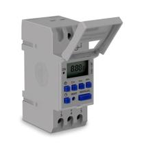 Programador de Horário Timer THC-15F Bivolt 16A Programação Semanal Sibratec