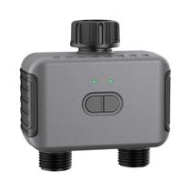 Programador De Irrigação Automático Com Mangueira Dupla E Controle Remoto, Compatível Com Alexa,