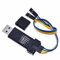 Programador Mini ST-Link V2, Ferramenta De Download Para Simulador ST-Link V2 STM8 STM32 Com Cabo