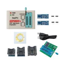 Programador SPI USB De Alta Velocidade 12 Adaptadores Suporte 24 25 26 93 95 EEPROM Flash BIOS Chip