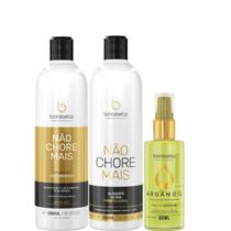 Progressiva Borabella Não Chore 2x350ml + Óleo Argan 60ml