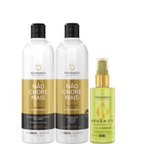 Progressiva Borabella Não Chore 2x350ml + Óleo Argan 60ml