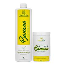 Progressiva + Btox Capilar Extrato de Banana Sem Formol Progressiva + Btox Capilar Extrato de Banana Sem Formol