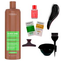 Progressiva Burix One Prohall 1 Litro +Cumbuca/Escova/Sachê/Presilha/Óleo Progressiva Burix One Prohall 1 Litro +Cumbuca/Escova/Sachê/Presilha/Óleo