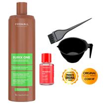 Progressiva Burix One Prohall Liso Espelhado 1 Litro +Cumbuca/ArganOil7ml