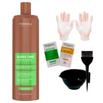 Progressiva Burix One Prohall Tanino Vegana 1 Litro +Cumbuca/Luvas/Sachê