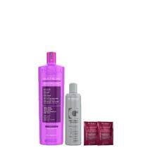 Progressiva Cabelos Loiros e Matizador Loiro Branco Prohall