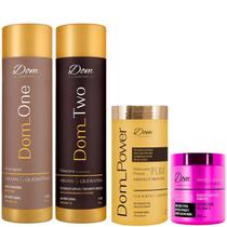 Progressiva Dom Cosméticos One Two Professional 2 Mascaras