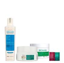 Progressiva e Btx e Hidratação Prohall 3 Itens