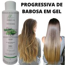 Progressiva Em Gel De Babosa Exclusivo P/ Uso Profissional!!