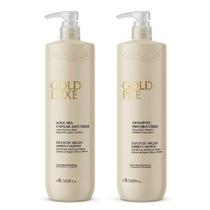 Progressiva Gold Liss Soupleliss + Shampoo Anti Resíduos 2x1000ml Progressiva Gold Liss Soupleliss + Shampoo Anti Resíduos 2x1000ml