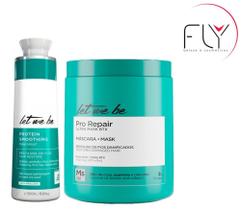 Progressiva Let Me Be Organic 500ml + Btx Pro Repair Ultra Mask1kg Let Me Be Organic