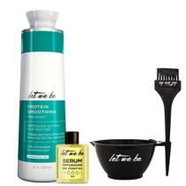 Progressiva let me be protein smooting 1l serum kit pintura Progressiva let me be protein smooting 1l serum kit pintura