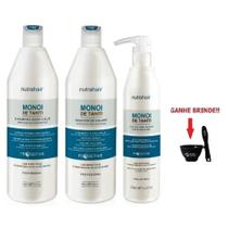 Progressiva Monoi De Tahiti (3 Ítens) Nutra Hair Progressiva Monoi De Tahiti (3 Ítens) Nutra Hair
