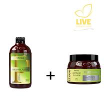 Progressiva Nanoplastia 500ml + Máscara Very Blond Pantovin 500ml