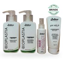Progressiva orgânica Bioplastia Capilar 300 ml + Protetor Térmico Hair Protect + Acidificante pH Help (Brinde) Progressiva orgânica Bioplastia Capilar 300 ml + Protetor Térmico Hair Protect + Acidificante pH Help (Brinde)