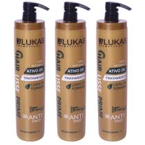 Progressiva orgânica hair lisse prime dlukas 3x 1lt