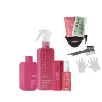 Progressiva Organica Liso Perfeito 100ml +Sérum +Spray Frizz Progressiva Organica Liso Perfeito 100ml +Sérum +Spray Frizz