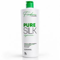 Progressiva Orgânica Pure Silk 1L Sem Formol Liso Natural Brilho Intenso