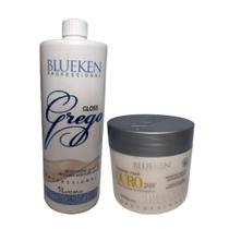 Progressiva para cabelo Grego 1L+Mascara hidratacao cabelo