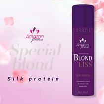 Progressiva perfect blonde matizadora amazon flowers escova alisamento alto impacto 1000ml Progressiva perfect blonde matizadora amazon flowers escova alisamento alto impacto 1000ml