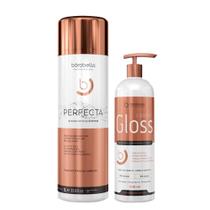 Progressiva Perfecta Bio Definitive 1l + Cauter Gloss 500ml Espelhamento e Reconstrução