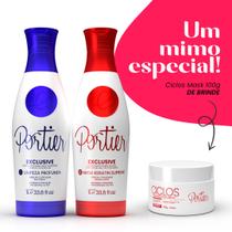Progressiva Portier Exclusive Kit 1l com Brinde