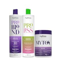 Progressiva ProBlond Shampoo 2x1L Btox Mytox Blond Myphios