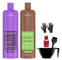 Progressiva Prohall Burix One Select Blond Kit 1 Litro Escova Progressiva Prohall Burix One Select Blond Kit 1 Litro Escova