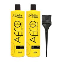 Progressiva Rofer Afro Coffe 2x500ml Envio Imediato