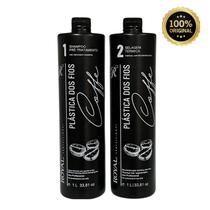 Progressiva Royal Plástica dos Fios Selagem Térmica Café