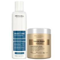Progressiva Select One 300ml + Máscara Extreme Repair 500g