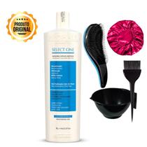 Progressiva Select One Prohall 1L com Escova Cumbuca e Touca Progressiva Select One Prohall 1L com Escova Cumbuca e Touca