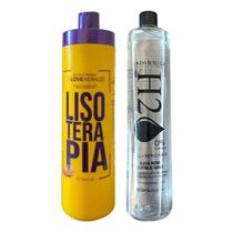 Progressiva Sem Formol Lisoterapia 1lt + Progressiva H2o 1lt Progressiva Sem Formol Lisoterapia 1lt + Progressiva H2o 1lt