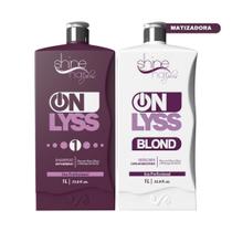 Progressiva Shine Hair Onlyss Blond Matizadora 2x1000ml