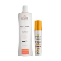 Progressiva Unicplastia 1L + Fluido Pré Escova 250ml Dyusar