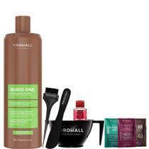 Progressiva Vegana Sem formol Burix One Prohall Professional 1 L e Brindes Exclusivos Grátis