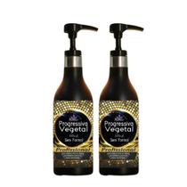 Progressiva vegetal sem formol 500ML Cabelos Lisos de verdade kit com 2 Potes - Havana