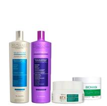 Progressivas Btx Prohall e Hidratação 4 Itens