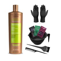 Prohall Burix One Escova Progressiva Sem Formol 1l +9 itens