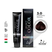 ProHall Coloração Para Cabelo Permanente Castanho Escuro 3.0 ProHall Coloração Para Cabelo Permanente Castanho Escuro 3.0